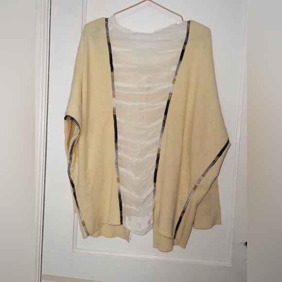 Elisa Cavaletti Cardigan Top/Cardigan [size Medium] - Picture 5 of 6